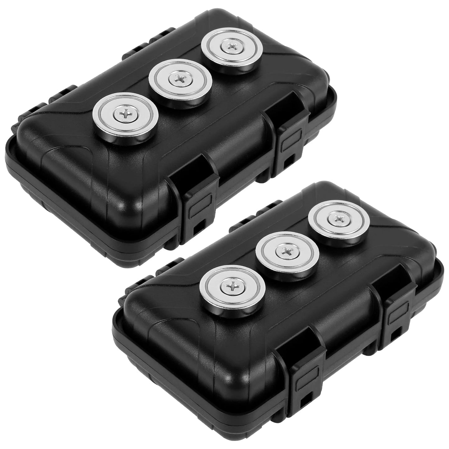 1-2Pcs Upgraded New Magnetic Key Holder Waterproof Under Car Hide Key Box Rustproof Key Hider Multifunctional Box for Spare Box MyLuxuryFurnitures