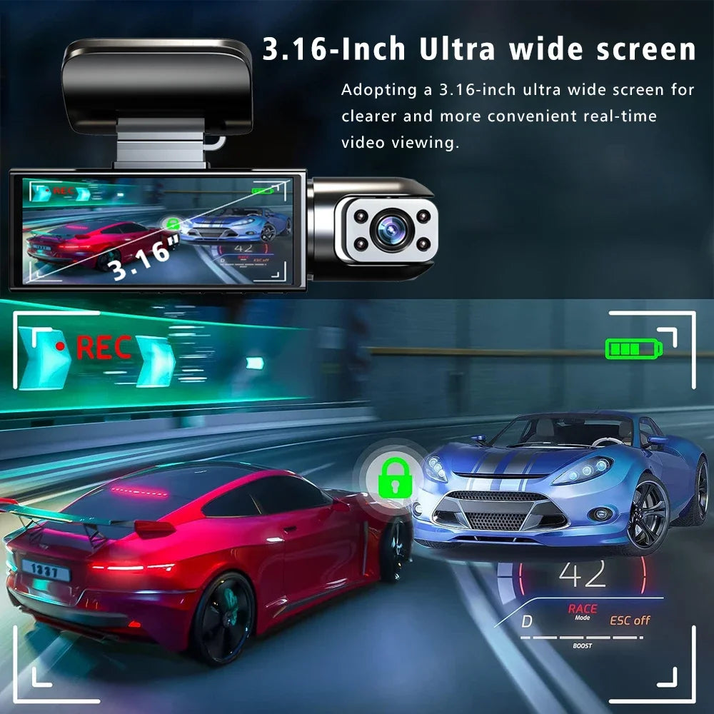 Dual Dash Camera Ultra HD 4K 1080P Top Quality - MyLuxuryFurnitures